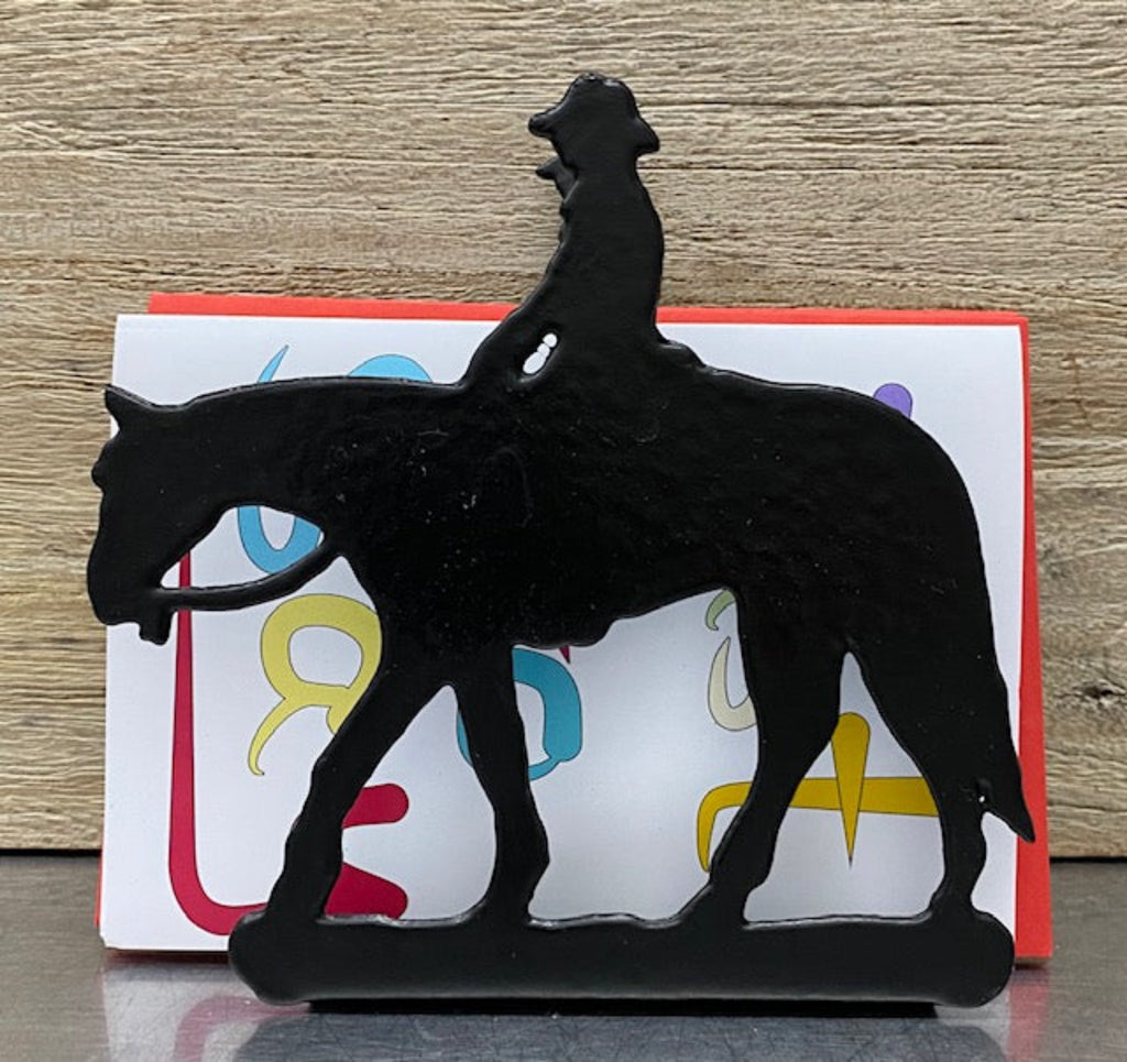 Western Horse Letter Rack