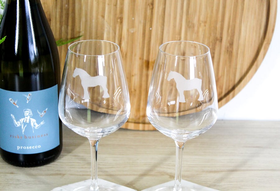 Clydesdale  Wine Glasses