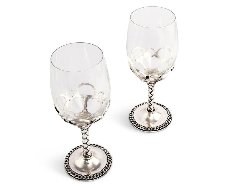 The Bridle Wine Glass -Pair