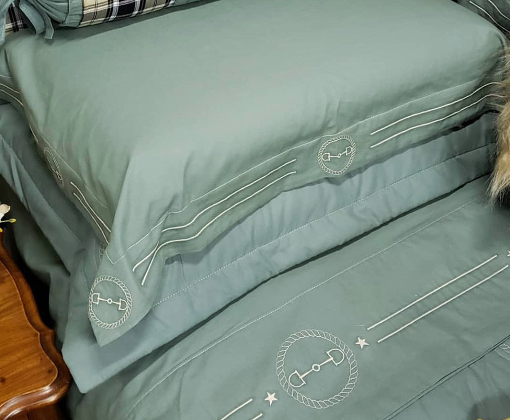 Snaffles Comforter and Sheet Set- King Size