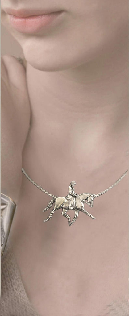 Dressage Horse Pendant