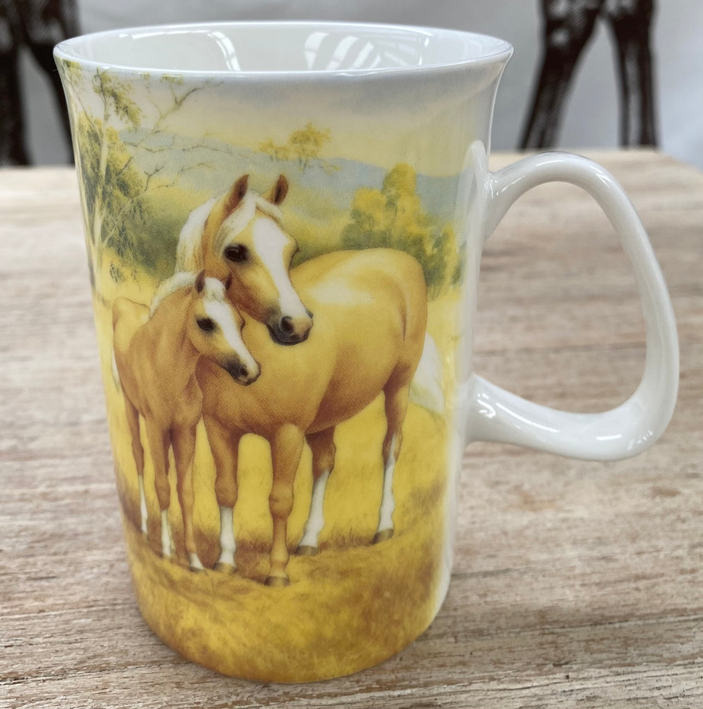 Palomino Pony & Foal Mug