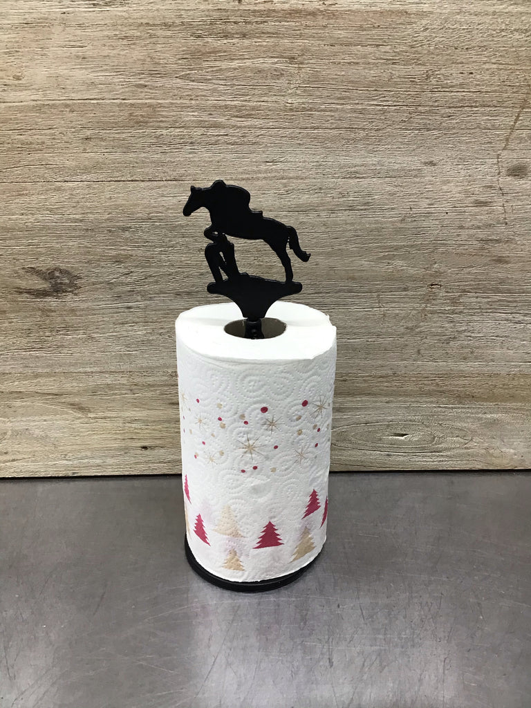 Jazz Cross Country Horse Paper Towel Roll Holder