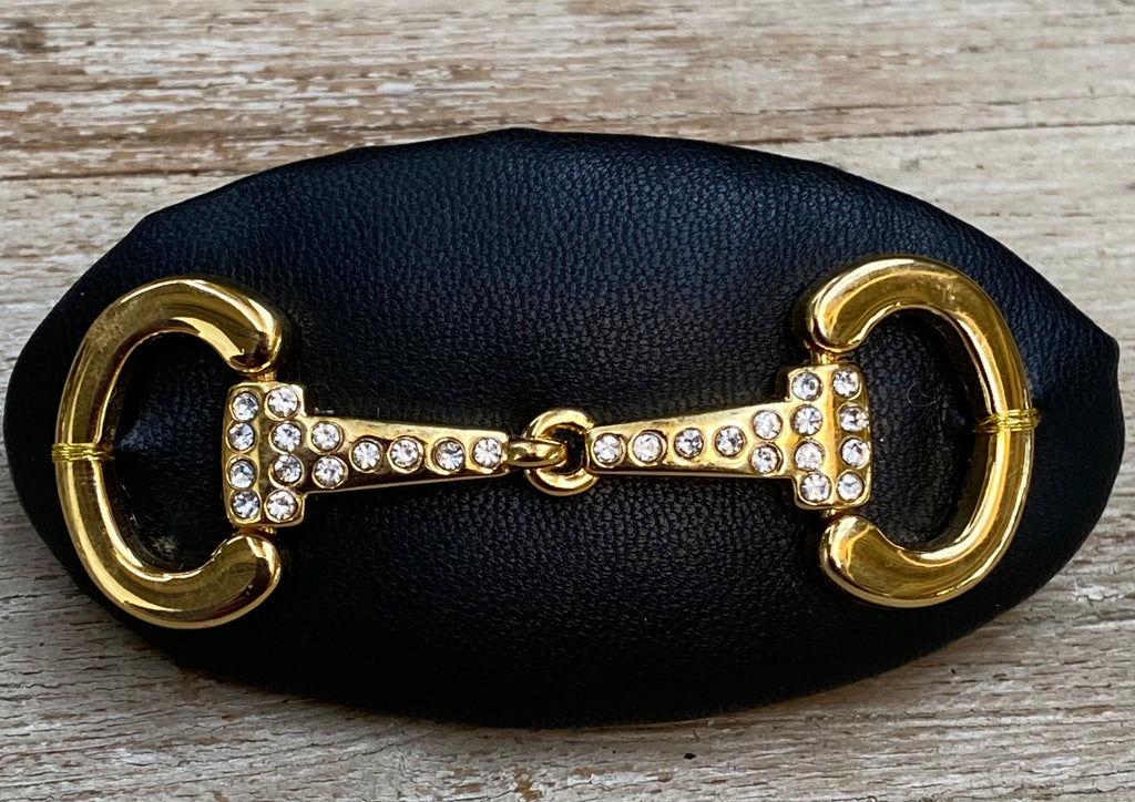 Embellished Hair Clips - Large Snaffle